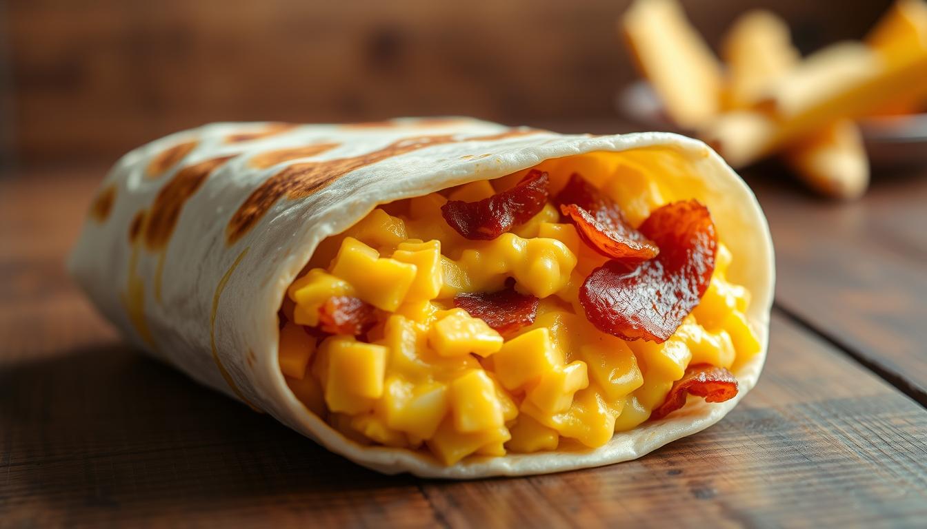 Egg and Cheese Breakfast Burrito