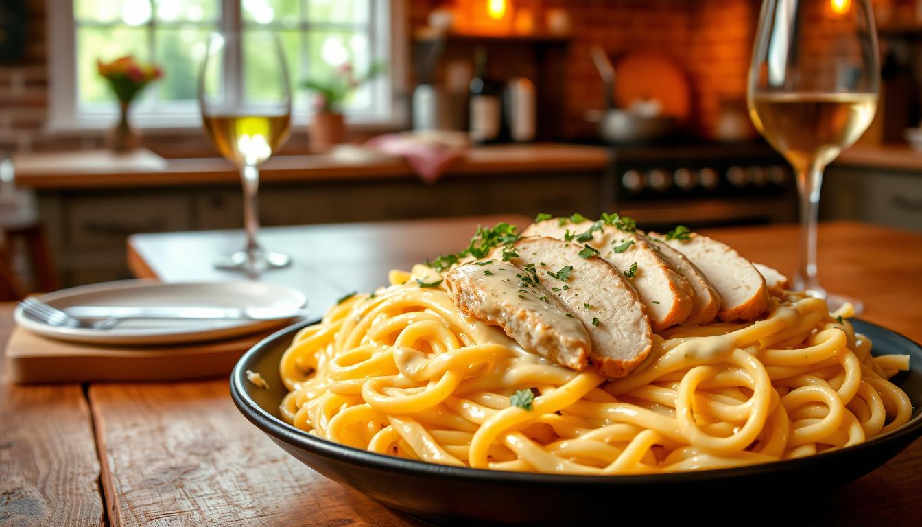 One-Pot Creamy Chicken Alfredo