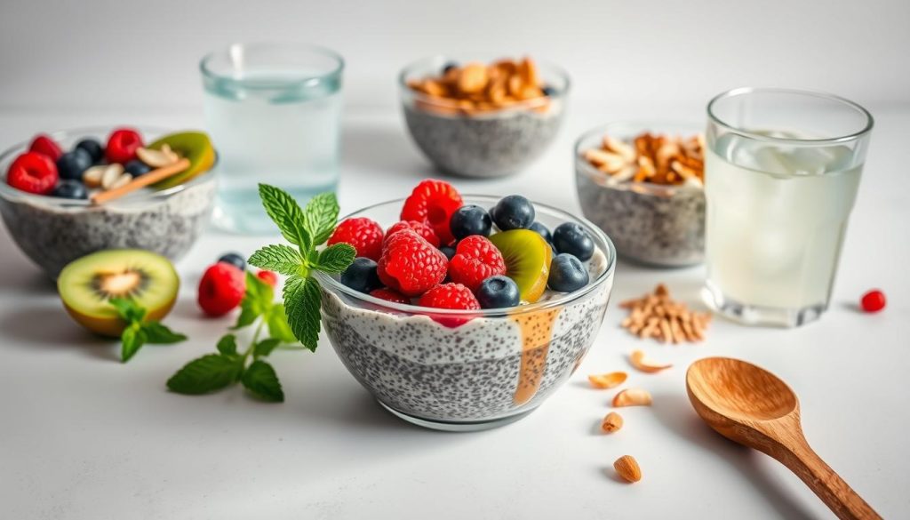 chia seed pudding serving suggestions
