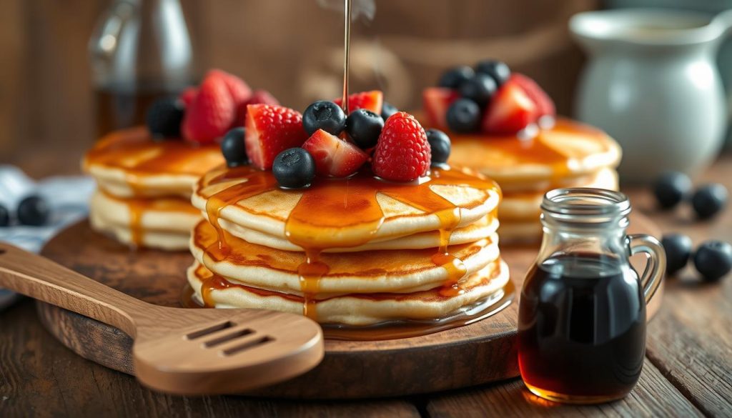 homemade pancakes