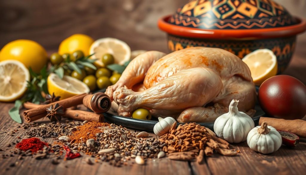 Moroccan Chicken Tagine Ingredients