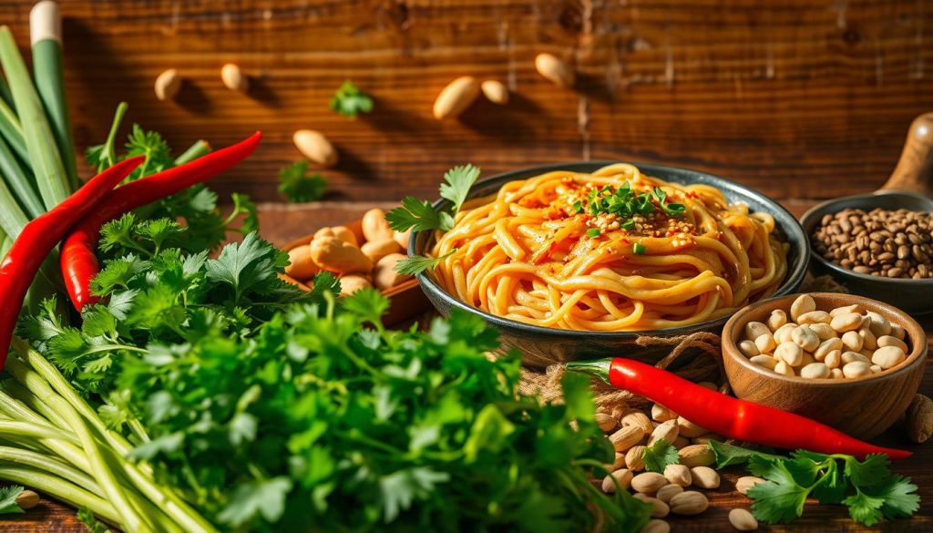 peanut noodle ingredients
