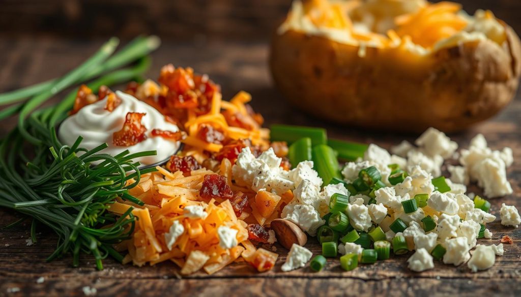russet potato toppings